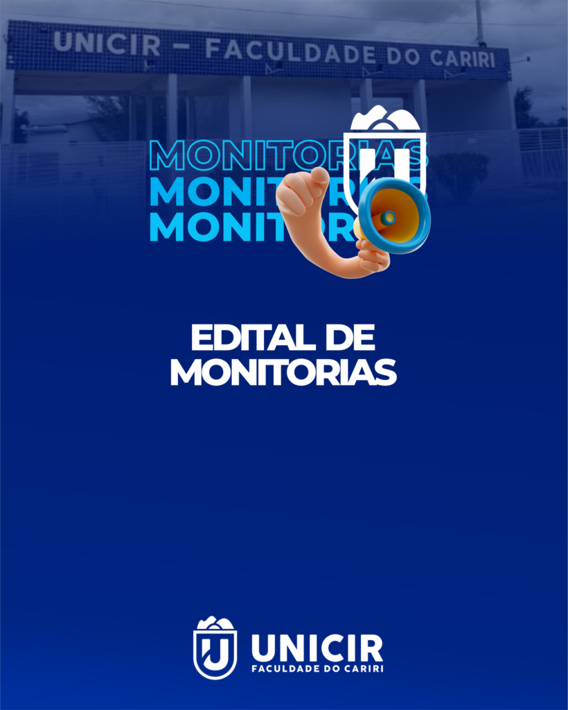 PROGRAMA DE MONITORIA 2024.1 - Psicologia Edital 02