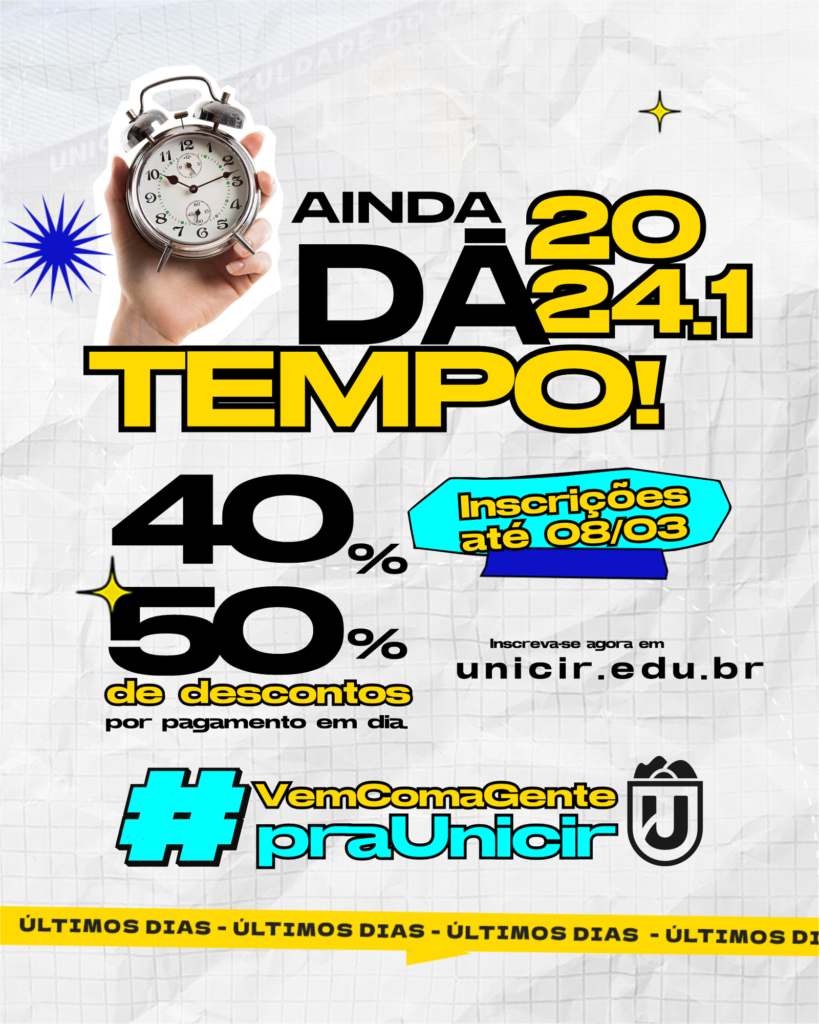 🎓✨ #VemComAGenteUnicir - Ainda não se inscreveu na Unicir?