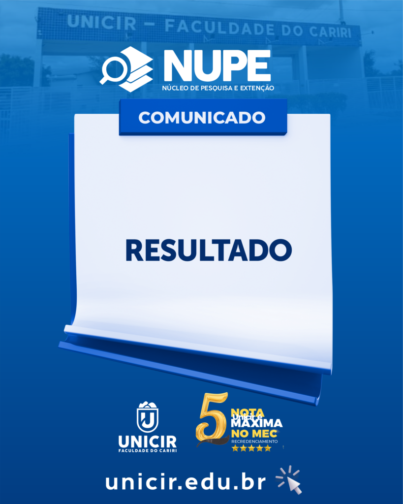 📢 EDITAL DE RESULTADO - ALUNOS APROVADOS E CLASSIFICADOS (04/2024)