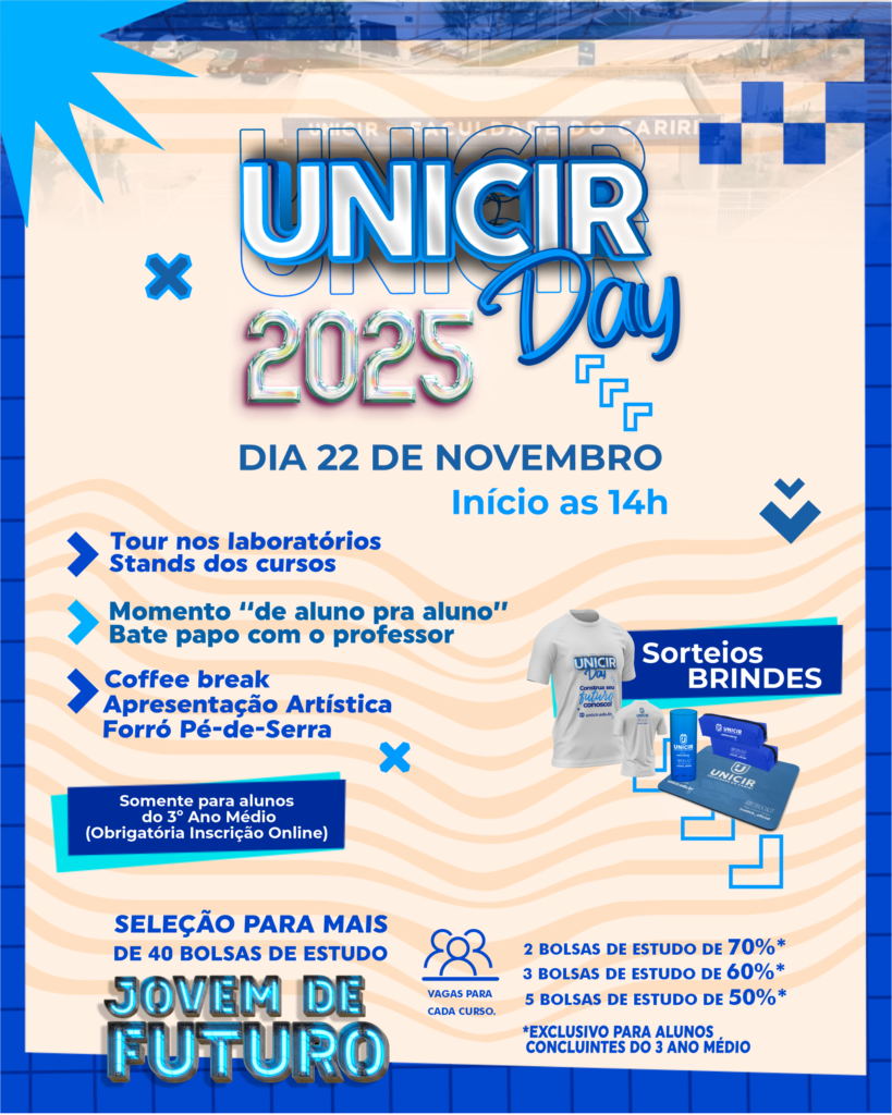 🎉 UNICIR DAY 2025 está chegando! 🎉