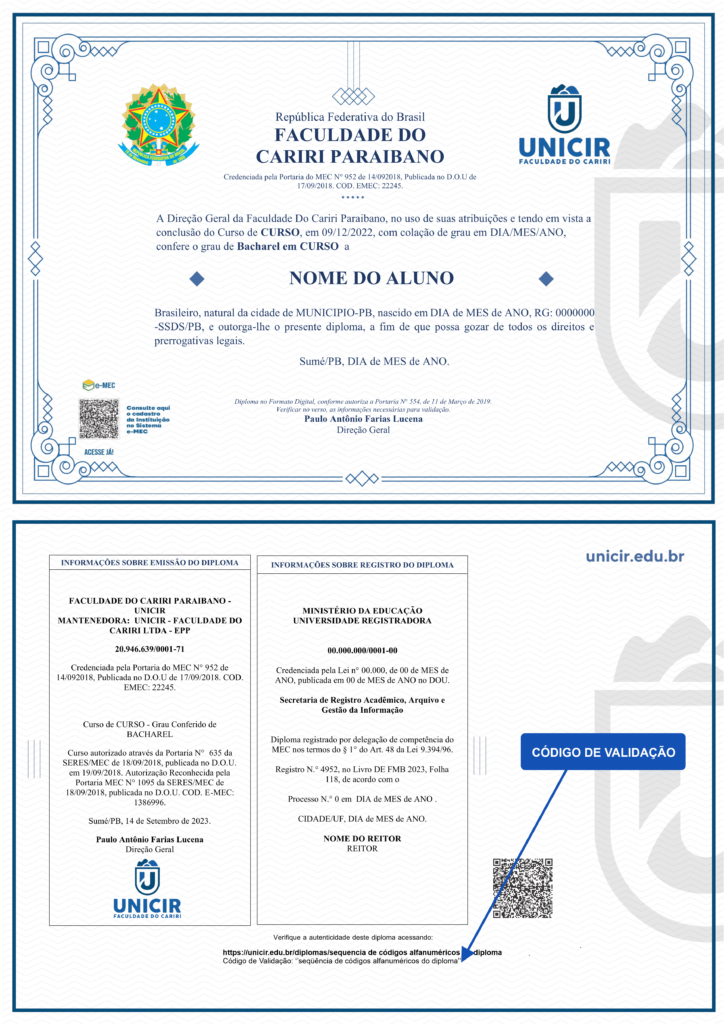 Diploma RVDD UNICIR